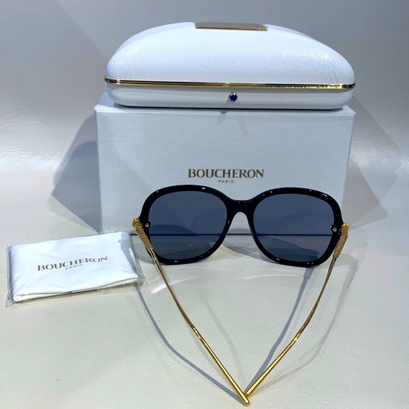 New Women’s Boucheron Sunglasses Black - Picture 7 of 9